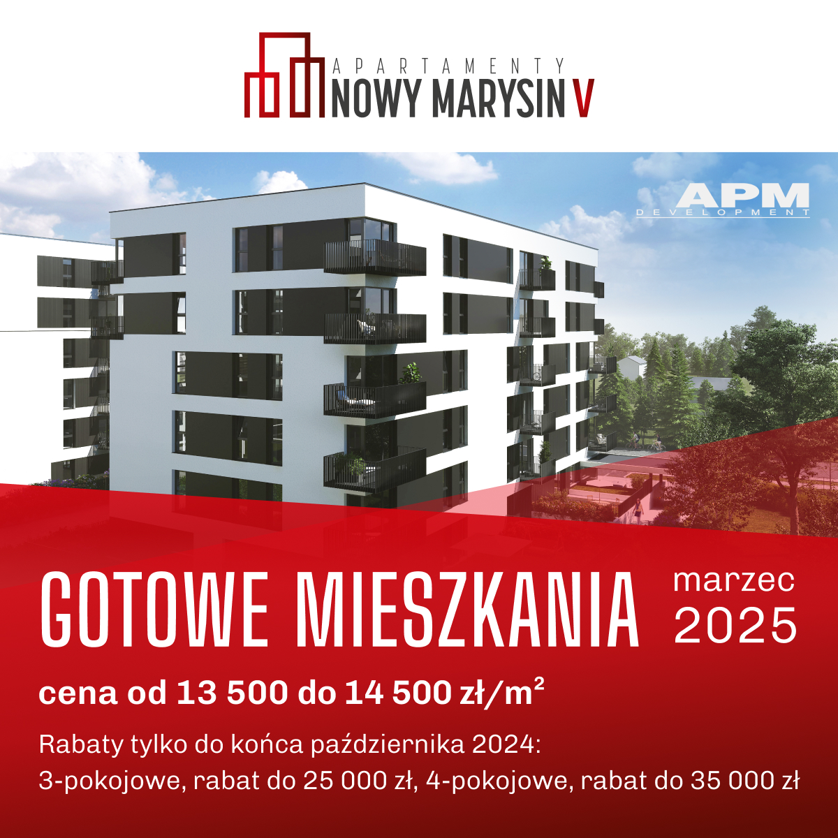 Wyprzedaż Mieszkań – Wyjątkowa oferta w Apartamenty Nowy Marysin V